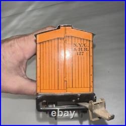 Ives/lionel prewar # 127 Vintage The IVES RR Stockcar NYC Original Paint Train