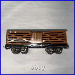 Ives/lionel prewar # 127 Vintage The IVES RR Stockcar NYC Original Paint Train