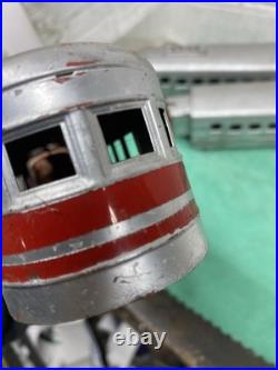LIONEL 1535 PREWAR O-GAUGE STREAMLINE TRAIN SET Not Tested