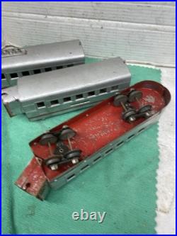 LIONEL 1535 PREWAR O-GAUGE STREAMLINE TRAIN SET Not Tested