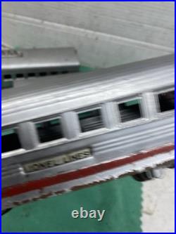 LIONEL 1535 PREWAR O-GAUGE STREAMLINE TRAIN SET Not Tested