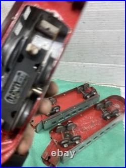 LIONEL 1535 PREWAR O-GAUGE STREAMLINE TRAIN SET Not Tested