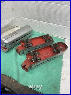 LIONEL 1535 PREWAR O-GAUGE STREAMLINE TRAIN SET Not Tested