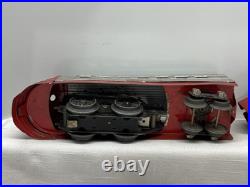 LIONEL Jr # 1700E ALUMINUM & LIGHT RED PASSENGER TRAIN 1935-37 Tested Prewar