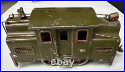 LIONEL NO. 33 NYCL LOCOMOTIVE ENGINE 0-4-0 STANDARD GAUGE PRE WAR GREEN 1930s