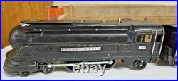 LIONEL No. 238E BLACK LOCOMOTIVE & TENDER Prewar O Gauge