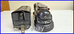 LIONEL No. 238E BLACK LOCOMOTIVE & TENDER Prewar O Gauge