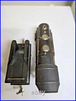 LIONEL No. 259E STEAM LOCOMOTIVE with 2 PASSENGER CARS SET PREWAR O Gauge