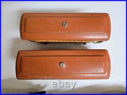 LIONEL No. 259E STEAM LOCOMOTIVE with 2 PASSENGER CARS SET PREWAR O Gauge