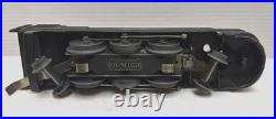 LIONEL O27 PREWAR 1668 BLACK 2-6-2 TORPEDO STEAM LOCOMOTIVE WithWHISTLE TENDER