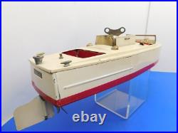 LIONEL ORIGINAL PREWAR TINPLATE No. 43 LIONEL CRAFT PLEASURE BOAT from 1933-35 LIONEL ORIGINAL PREWAR TINPLATE No. 43 LIONEL CRAFT PLEASURE BOAT from 1933-35