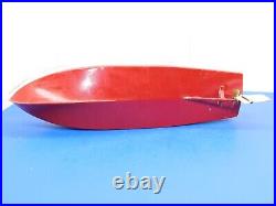 LIONEL ORIGINAL PREWAR TINPLATE No. 43 LIONEL CRAFT PLEASURE BOAT from 1933-35 LIONEL ORIGINAL PREWAR TINPLATE No. 43 LIONEL CRAFT PLEASURE BOAT from 1933-35