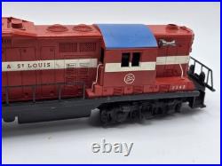 LIONEL POST WAR 2348 M&StL GP-9 DIESEL 1958 Runs Nice