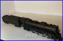 LIONEL POST WAR O GAUGE 2056 4-6-4 LOCOMOTIVE With2046 WHISTLE TENDER TESTED VG