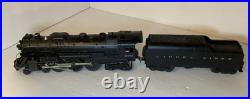 LIONEL POST WAR O GAUGE 2056 4-6-4 LOCOMOTIVE With2046 WHISTLE TENDER TESTED VG
