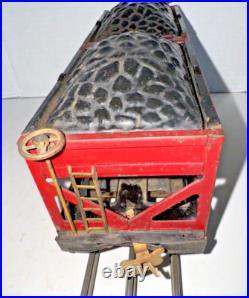 LIONEL PREWAR (1928-1940) ORIGINAL #516 STANDARD GUAGE HOPPER CAR WithCOAL PILES LIONEL PREWAR (1928-1940) ORIGINAL #516 STANDARD GUAGE HOPPER CAR WithCOAL PILES