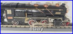 LIONEL PREWAR 1930 ONLY O-GAUGE 260E LOCOMOTIVE WithTENDER CREAM STRIPE RUN