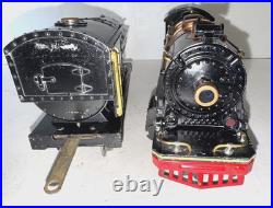 LIONEL PREWAR 1930 ONLY O-GAUGE 260E LOCOMOTIVE WithTENDER CREAM STRIPE RUN