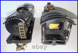 LIONEL PREWAR 1930 ONLY O-GAUGE 260E LOCOMOTIVE WithTENDER CREAM STRIPE RUN