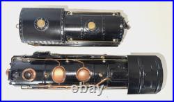 LIONEL PREWAR 1930 ONLY O-GAUGE 260E LOCOMOTIVE WithTENDER CREAM STRIPE RUN