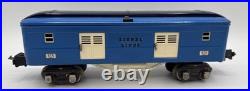 LIONEL PREWAR 615 PASSENGER BAGGAGE CAR with LIGHTED CAR Nice Condition