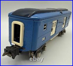 LIONEL PREWAR 615 PASSENGER BAGGAGE CAR with LIGHTED CAR Nice Condition