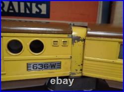 LIONEL PREWAR 636W UNION PACIFIC SET WithBOXES! TESTED! HTF ENGINE BOX! 1936-39 LIONEL PREWAR 636W UNION PACIFIC SET WithBOXES! TESTED! HTF ENGINE BOX! 1936-39