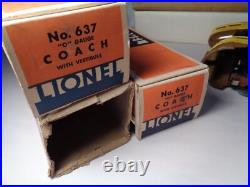 LIONEL PREWAR 636W UNION PACIFIC SET WithBOXES! TESTED! HTF ENGINE BOX! 1936-39 LIONEL PREWAR 636W UNION PACIFIC SET WithBOXES! TESTED! HTF ENGINE BOX! 1936-39
