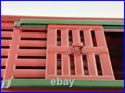 LIONEL PREWAR NO. 813 CATTLE CAR Red Maroon O Gauge LIONEL PREWAR NO. 813 CATTLE CAR Red Maroon O Gauge