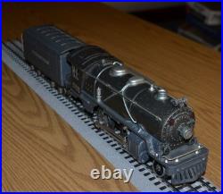 LIONEL PREWAR No. 249E 2-4-2 Gunmetal Steam Locomotive 265T TENDER VIDEO