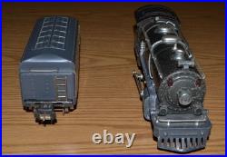 LIONEL PREWAR No. 249E 2-4-2 Gunmetal Steam Locomotive 265T TENDER VIDEO