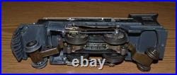 LIONEL PREWAR No. 249E 2-4-2 Gunmetal Steam Locomotive 265T TENDER VIDEO