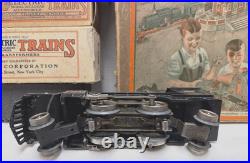 LIONEL PREWAR O-GAUGE 236 OUTFIT 262 LOCOMOTIVE & TENDER WithPASSENGER CARS