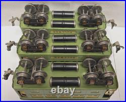 LIONEL PREWAR O-GAUGE 236 OUTFIT 262 LOCOMOTIVE & TENDER WithPASSENGER CARS