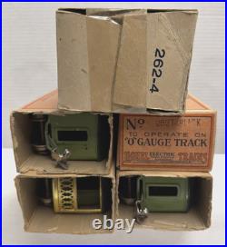 LIONEL PREWAR O-GAUGE 236 OUTFIT 262 LOCOMOTIVE & TENDER WithPASSENGER CARS
