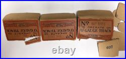 LIONEL PREWAR O-GAUGE 236 OUTFIT 262 LOCOMOTIVE & TENDER WithPASSENGER CARS