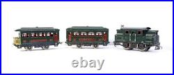 LIONEL PREWAR O GA #152 0-4-0 ELECTRIC, and 629, 630 PASSENGER CARS