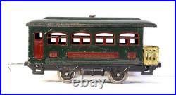 LIONEL PREWAR O GA #152 0-4-0 ELECTRIC, and 629, 630 PASSENGER CARS