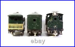 LIONEL PREWAR O GA #152 0-4-0 ELECTRIC, and 629, 630 PASSENGER CARS