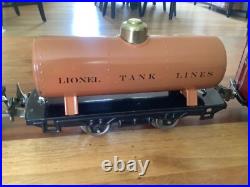 LIONEL PREWAR SET 258 262T TENDER 529 530 PASSENGER 804 TANKER tinplate 257