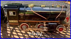 LIONEL PREWAR SET 258 262T TENDER 529 530 PASSENGER 804 TANKER tinplate 257