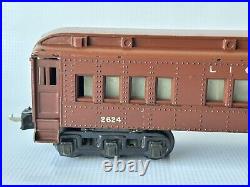 LIONEL PREWAR VERY SCARCE 2624 MANHATTAN With TWO 2623 IRVINGTON PULLMAN CARS