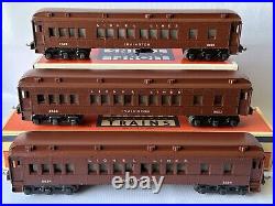 LIONEL PREWAR VERY SCARCE 2624 MANHATTAN With TWO 2623 IRVINGTON PULLMAN CARS