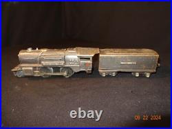 LIONEL PRE-WAR #259E GUNMETAL GRAY LOCOMOTIVE With WHISTLE TENDER