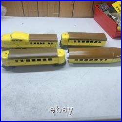 LIONEL PRE-WAR E636 UNION PACIFIC 4 CAR SET O Gauge Train