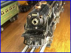 LIONEL PRE-WAR WWII 259E (ENGINE & TENDER) 5 Cars O Gauge (1933-1942) LIONEL PRE-WAR WWII 259E (ENGINE & TENDER) 5 Cars O Gauge (1933-1942)