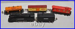 LIONEL Prewar 1668 Freight Set With Engine, Tender. Three Cars, Tested, Nice