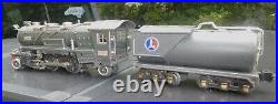 LIONEL Prewar 260E engine & Tender 263 both Gun Metal, see Video & Pictures