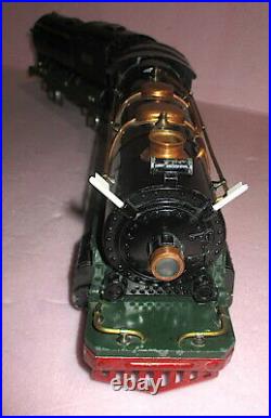LIONEL Prewar 260-E Engine +260T Tender O Black & Green SERVICED & TESTED