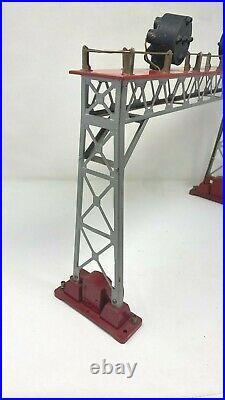 LIONEL Prewar 440N Position Light Signal Bridge Standard/ O Gauge Working Order